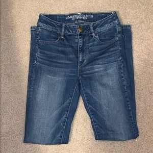 AE Hi- Rise Jeggings Size 0 reg